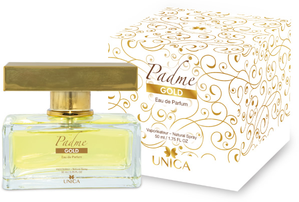 Fragancia Femenina Padme Gold